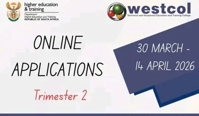 Westcol TVET College Opens 2026 Trimester 2 Applications