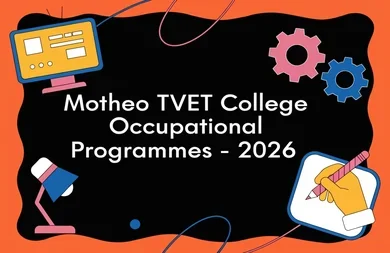 Motheo TVET College Occupational Programmes - 2026