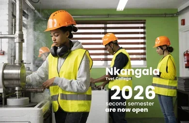 Nkangala Tvet College 2026 second semester are now open