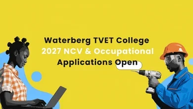 Waterberg TVET College 2027 NCV & Occupational Applications Open