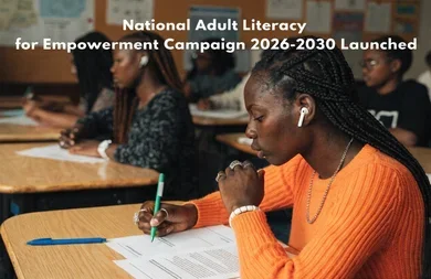 National Adult Literacy for Empowerment Campaign 2026-2030 Launched