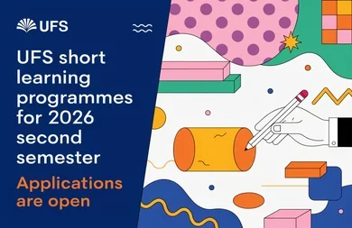 UFS short learning programmes for 2026 second semester Applications are open