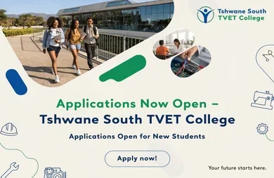 Tshwane South TVET College: Applications Open for New Students