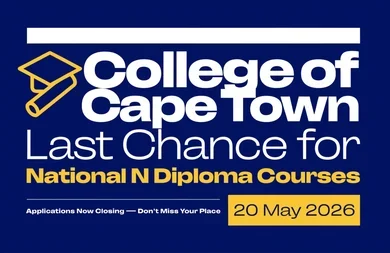 College of Cape Town: Last Chance for National N Diploma Courses - 20 May 2026