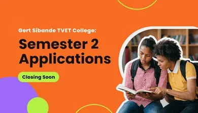 Gert Sibande TVET College: Semester 2 Applications Closing Soon