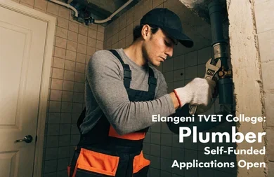 Elangeni TVET College Plumber Self-Funded Applications Open