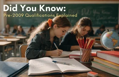 Did You Know: Pre-2009 Qualifications Explained