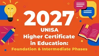 2027 UNISA Higher Certificate in Education: Foundation & Intermediate Phases