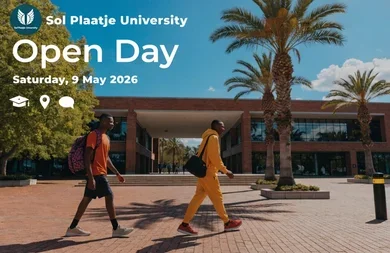 Sol Plaatje University Open Day on Saturday, 9 May 2026