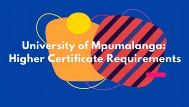 University of Mpumalanga: Higher Certificate Requirements