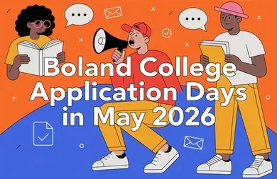Boland College Application Days in May 2026