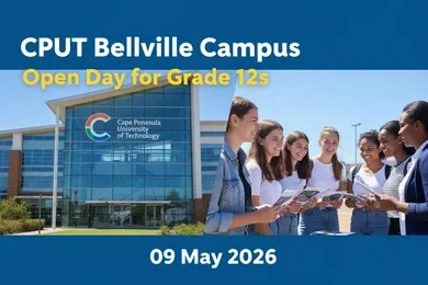 CPUT Bellville Campus Open Day for Grade 12s on 09 May 2026