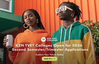 KZN TVET Colleges Open for 2026 Second Semester/Trimester Applications