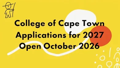 College of Cape Town Applications for 2027 Open October 2026