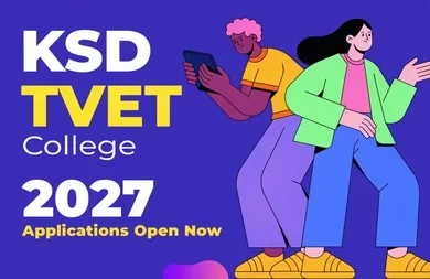 KSD TVET College 2027 Applications Open Now