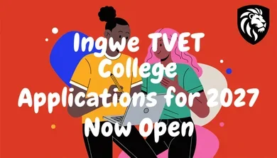 Ingwe TVET College Applications for 2027 Now Open