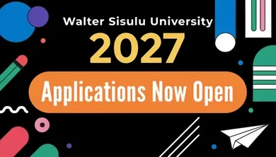 Walter Sisulu University 2027 Applications Now Open