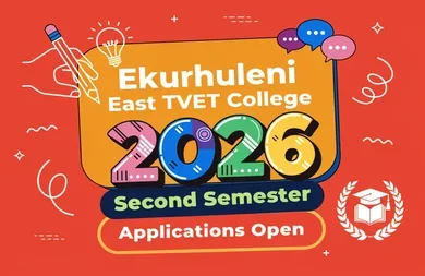 Ekurhuleni East TVET College 2026 Second Semester Applications Open