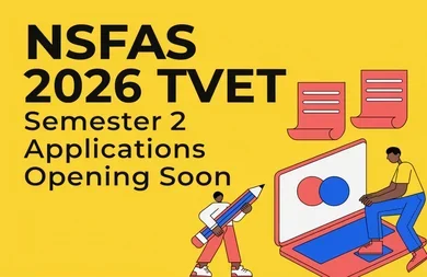 NSFAS 2026 TVET Semester 2 Applications Opening Soon