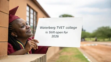 Waterberg TVET College is still open for 2026