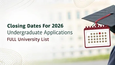 Closing Dates for 2026 Undergraduate Applications – Full University List