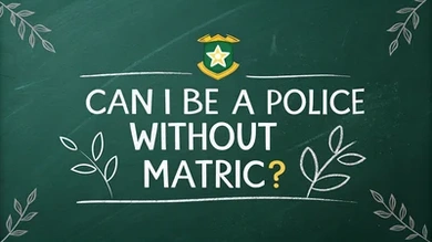 Can I Be a Police Without Matric?