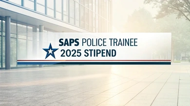 SAPS Police Trainee 2025 Stipend