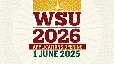 WSU 2026 Applications Opening 1 June 2025