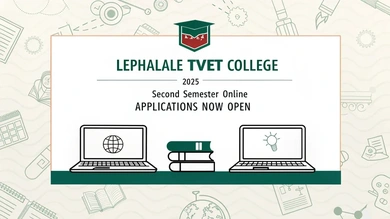 Lephalale TVET College 2025 Second Semester Online Applications Now Open