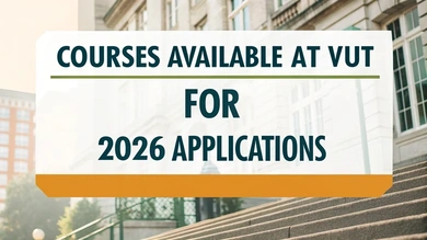 Courses Available at VUT for 2026 Applications