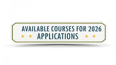 Available Courses for 2026 Applications