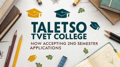 Taletso TVET College Now Accepting 2nd Semester Applications