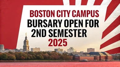 Boston City Campus Bursary Open for 2nd Semester