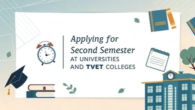 Applying for Second Semester at Universities and TVET Colleges