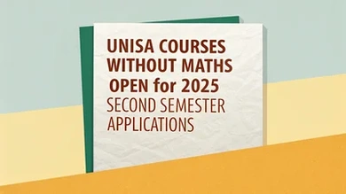 UNISA Courses Without Maths Open for 2025 Second Semester Applications