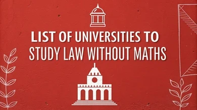 List of universities to study law without maths