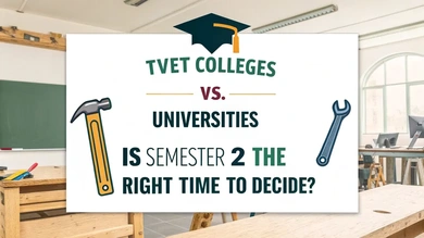 TVET Colleges vs. Universities: Is Semester 2 the Right Time to Decide?