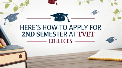Here's how to apply for 2nd semester at TVET Colleges
