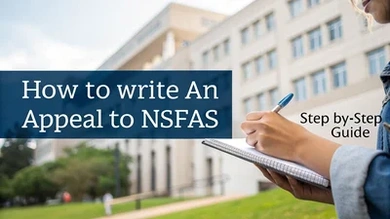 How to Write an Appeal to NSFAS (Step-by-Step Guide)