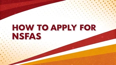 How to apply for NSFAS