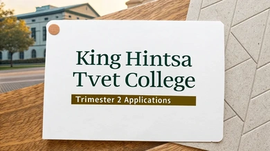 King Hintsa TVET College Trimester 2 Applications