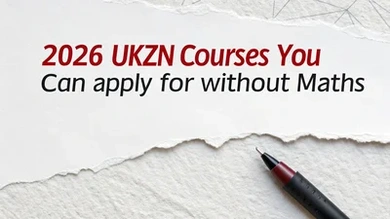 2026 UKZN courses you can apply for without Maths