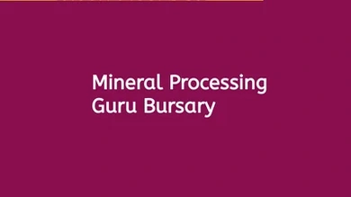 Mineral Processing Guru Bursary
