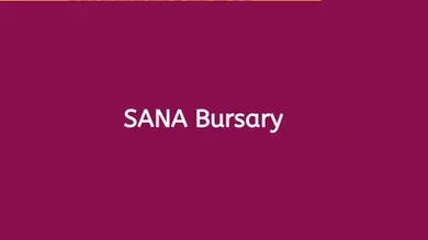 SANA Bursary