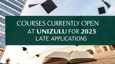 Courses Currently Open at UNIZULU for 2025 Late Applications