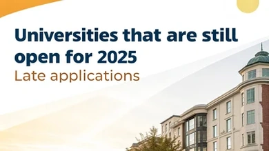 Universities that are still open for 2025 Late Applications