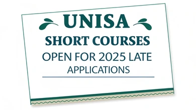 UNISA Short Courses Open for 2025 Late Applications