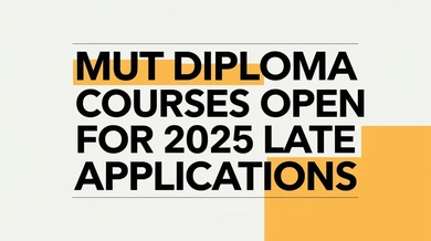 MUT Diploma Courses Open for 2025 Late Applications - Varsity Wise