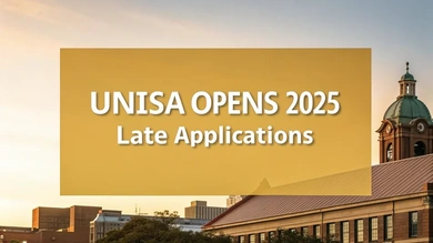 UNISA Opens 2025 Late Applications