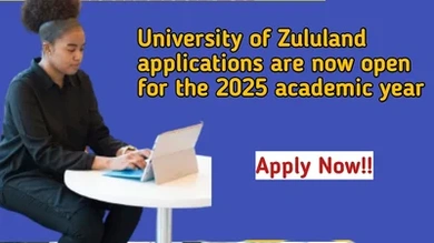 University of Zululand is now open for 2025 applications